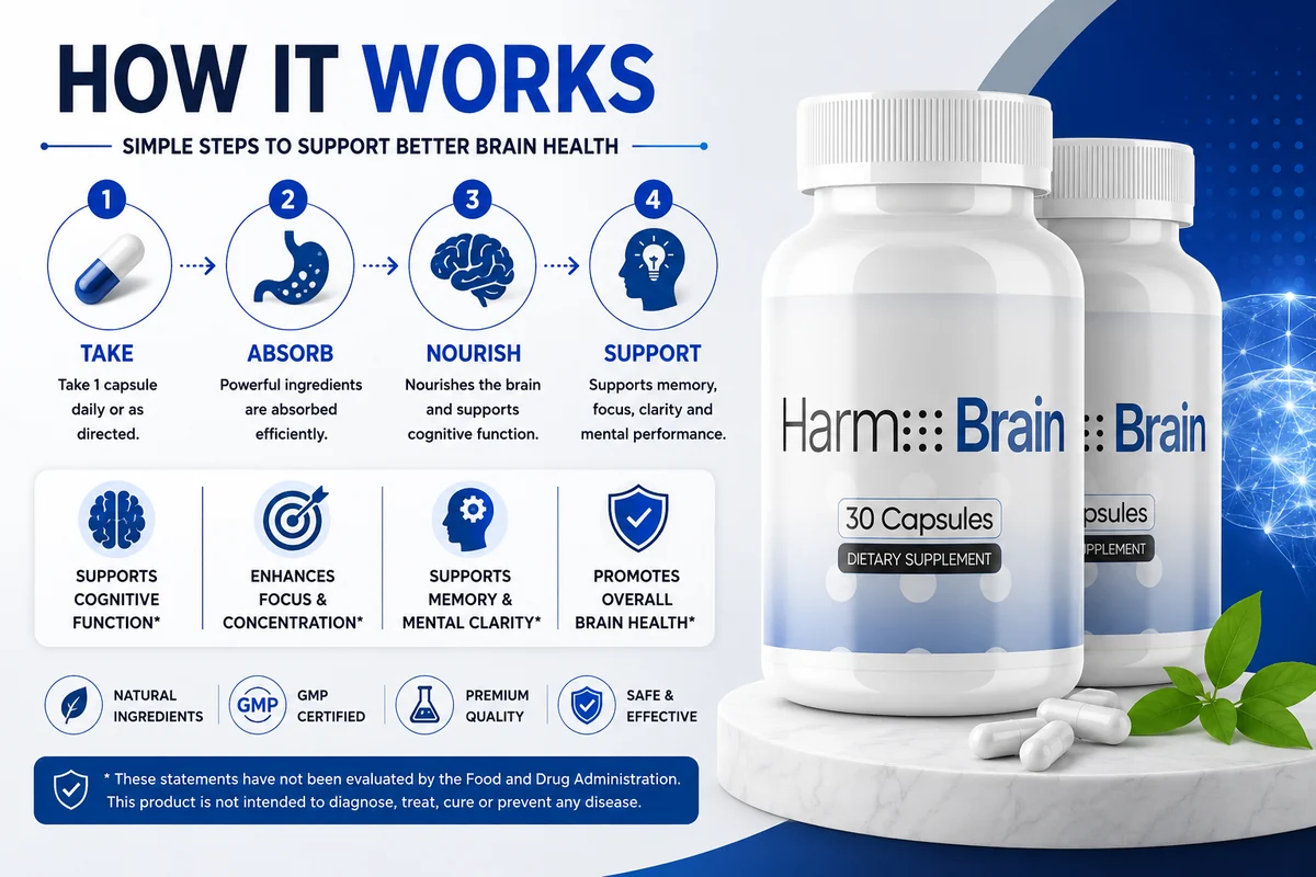 How Harmo Brain works: from capsule to brain energy support